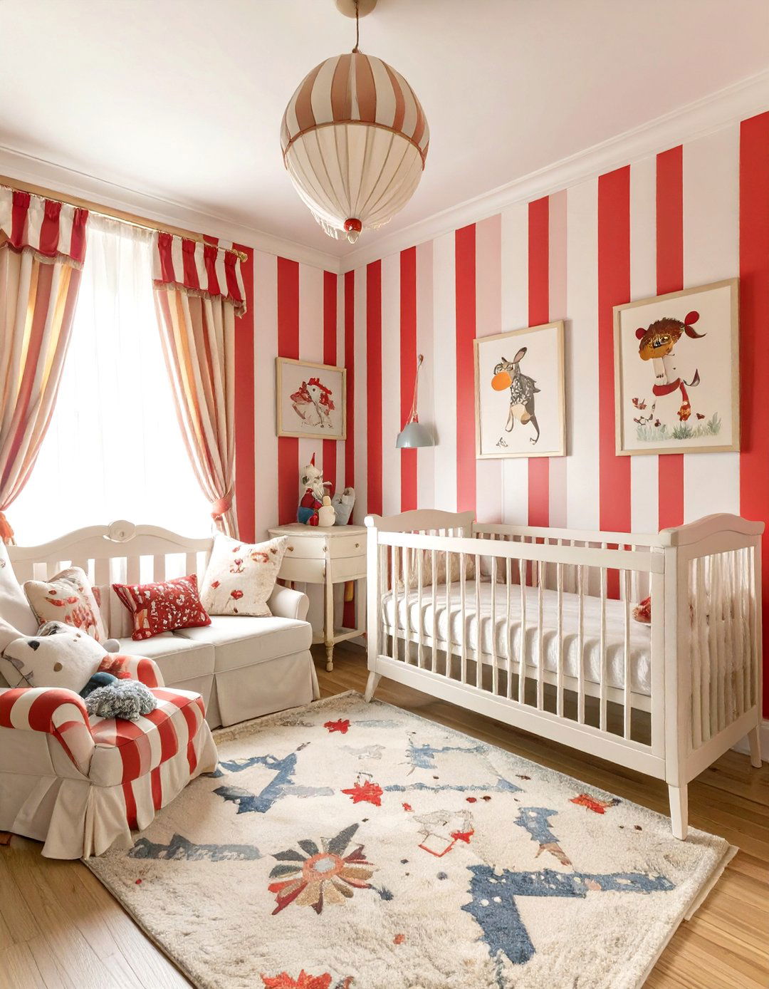 Playful Circus Nursery - 30 nursery design ideas