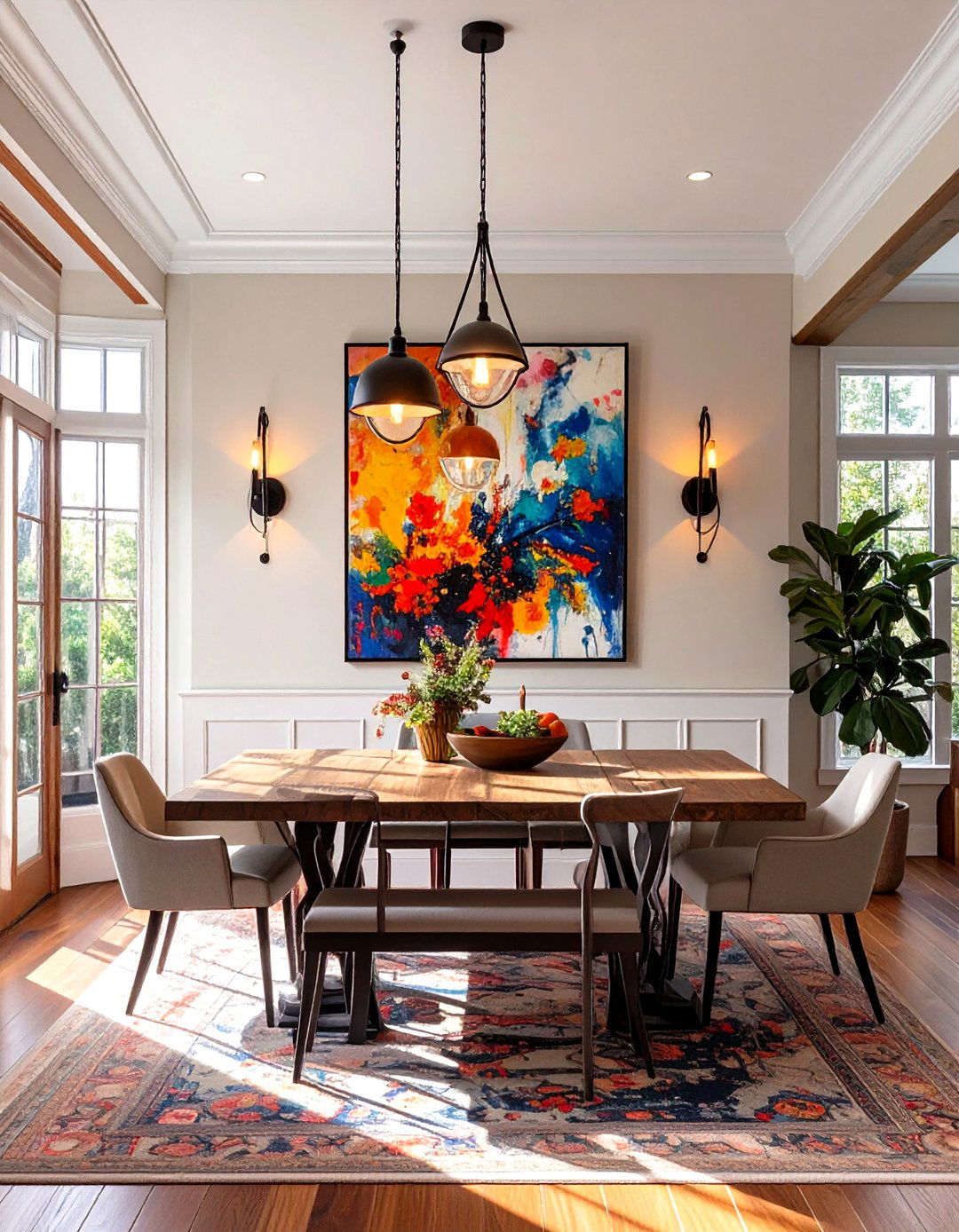 Plug In Wall Sconces - 30 small dining room lighting ideas