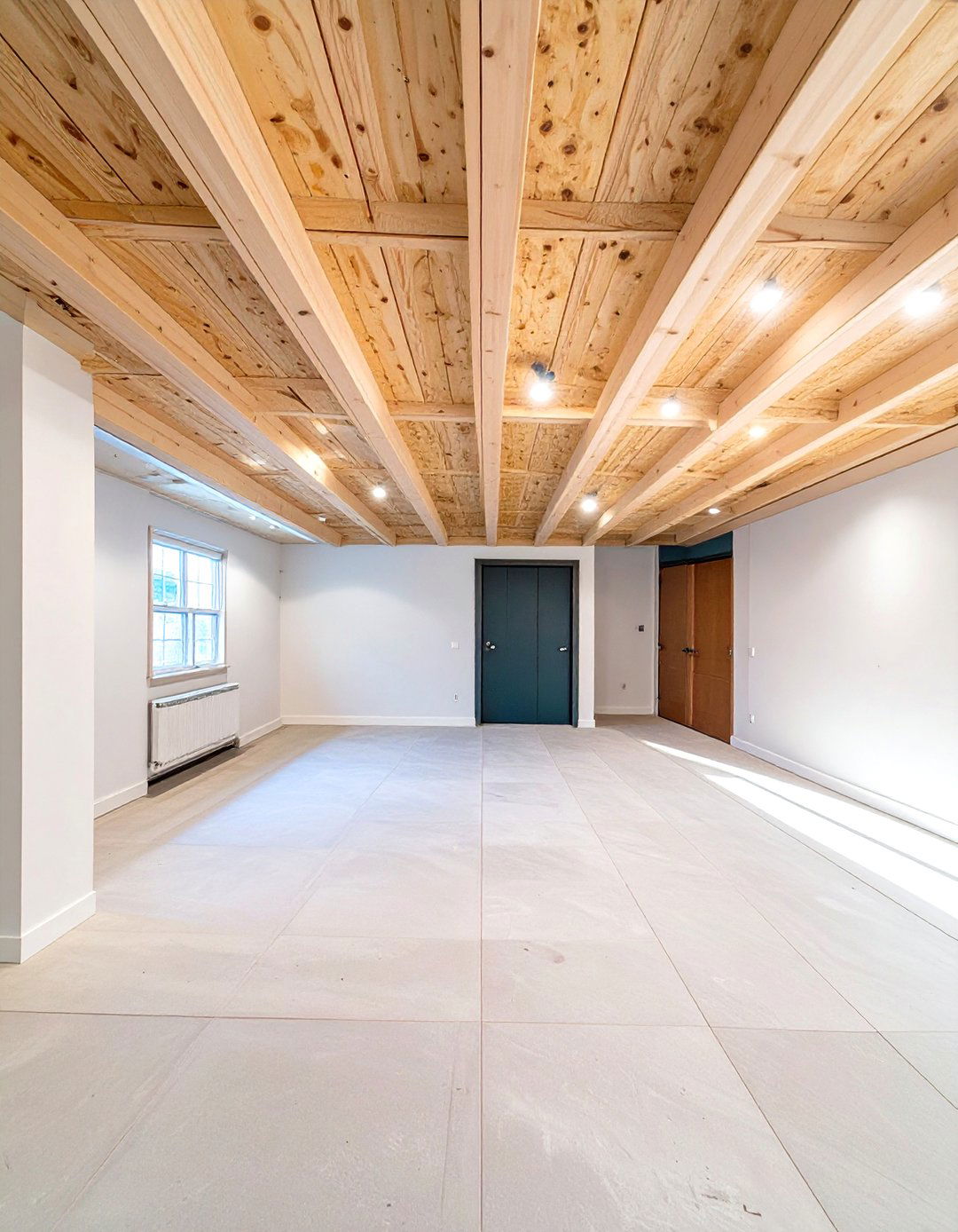 30 Stylish Unfinished Basement Ceiling Ideas for You