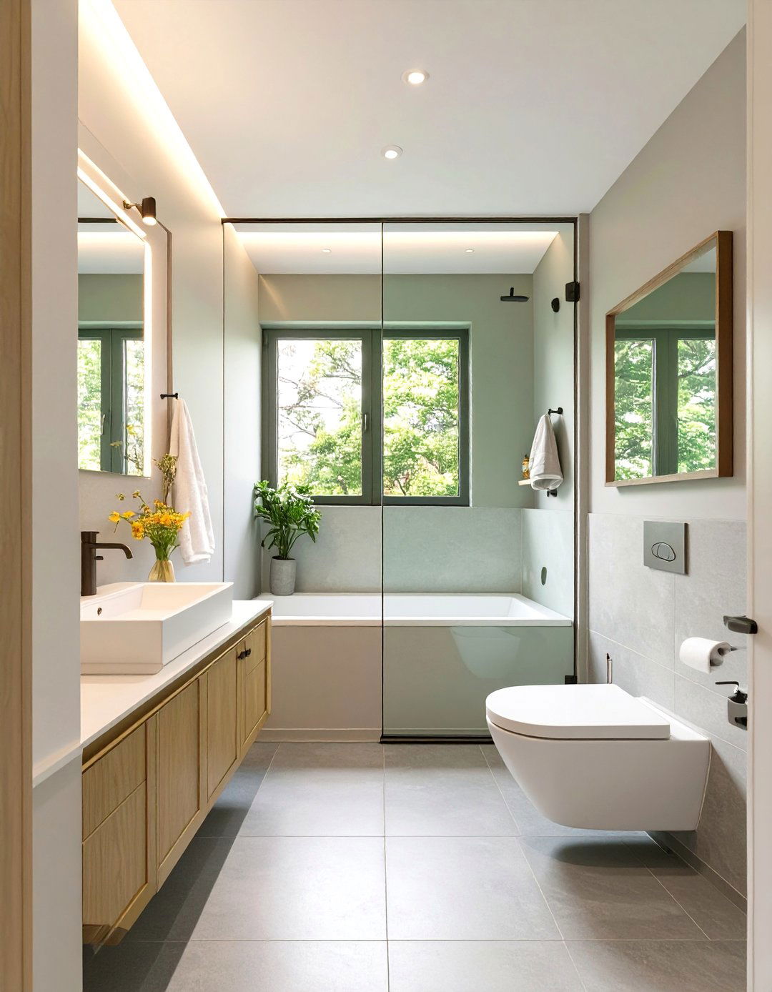 Pocket Door Bathroom Solution - 30 bathroom ideas small