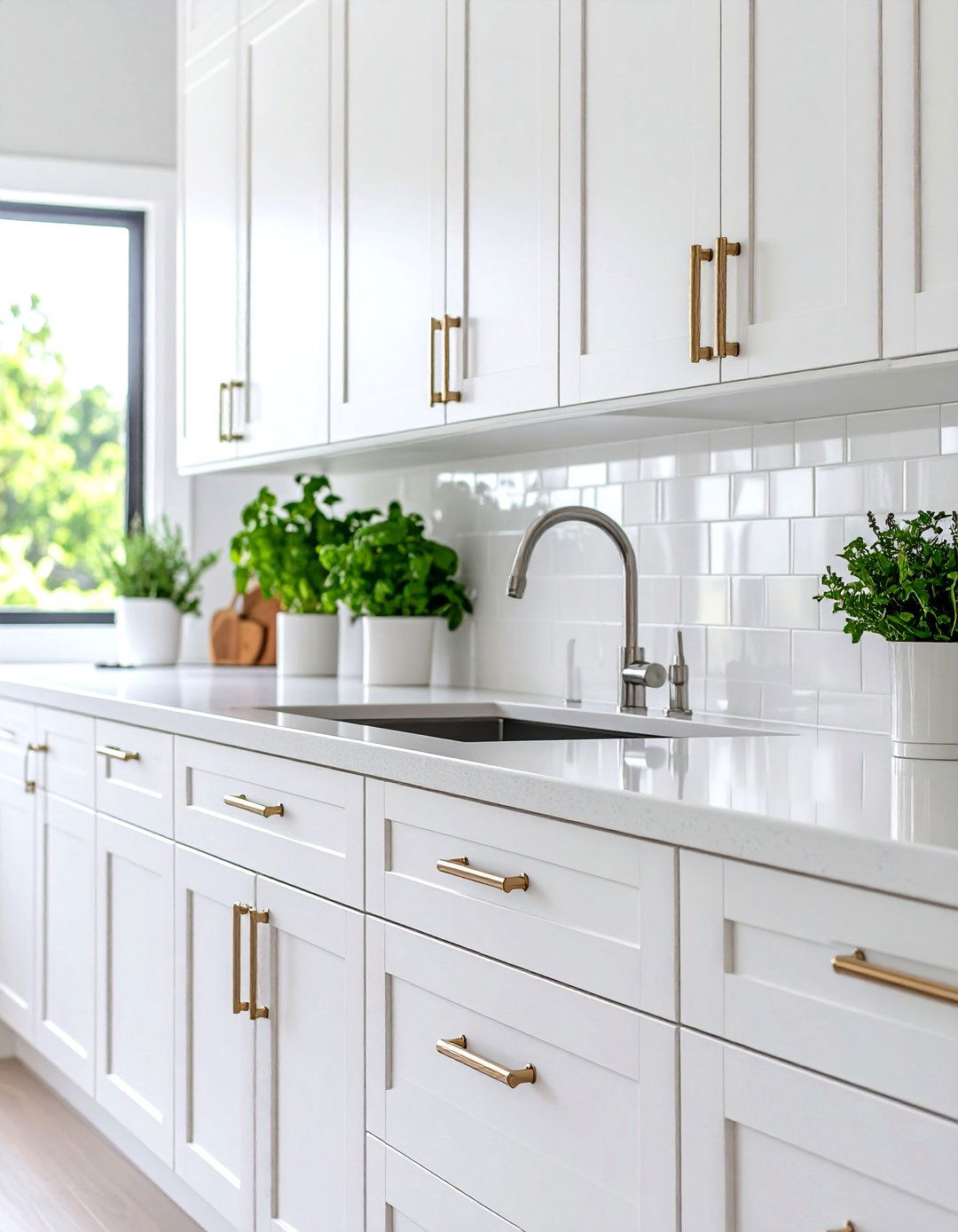 Polished Chrome Kitchen Hardware - 30 kitchen hardware ideas