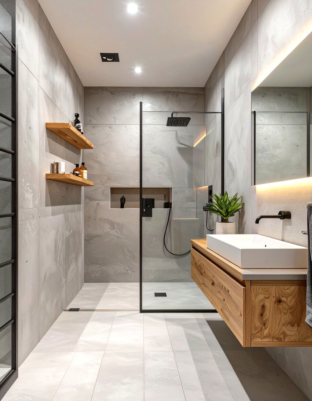 30 Trendy Bathroom Wall Tiles Design Ideas for 2024