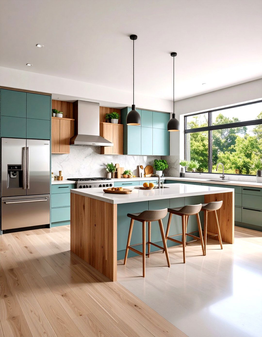 Polished Concrete Kitchen Floor - 30 kitchen floors ideas