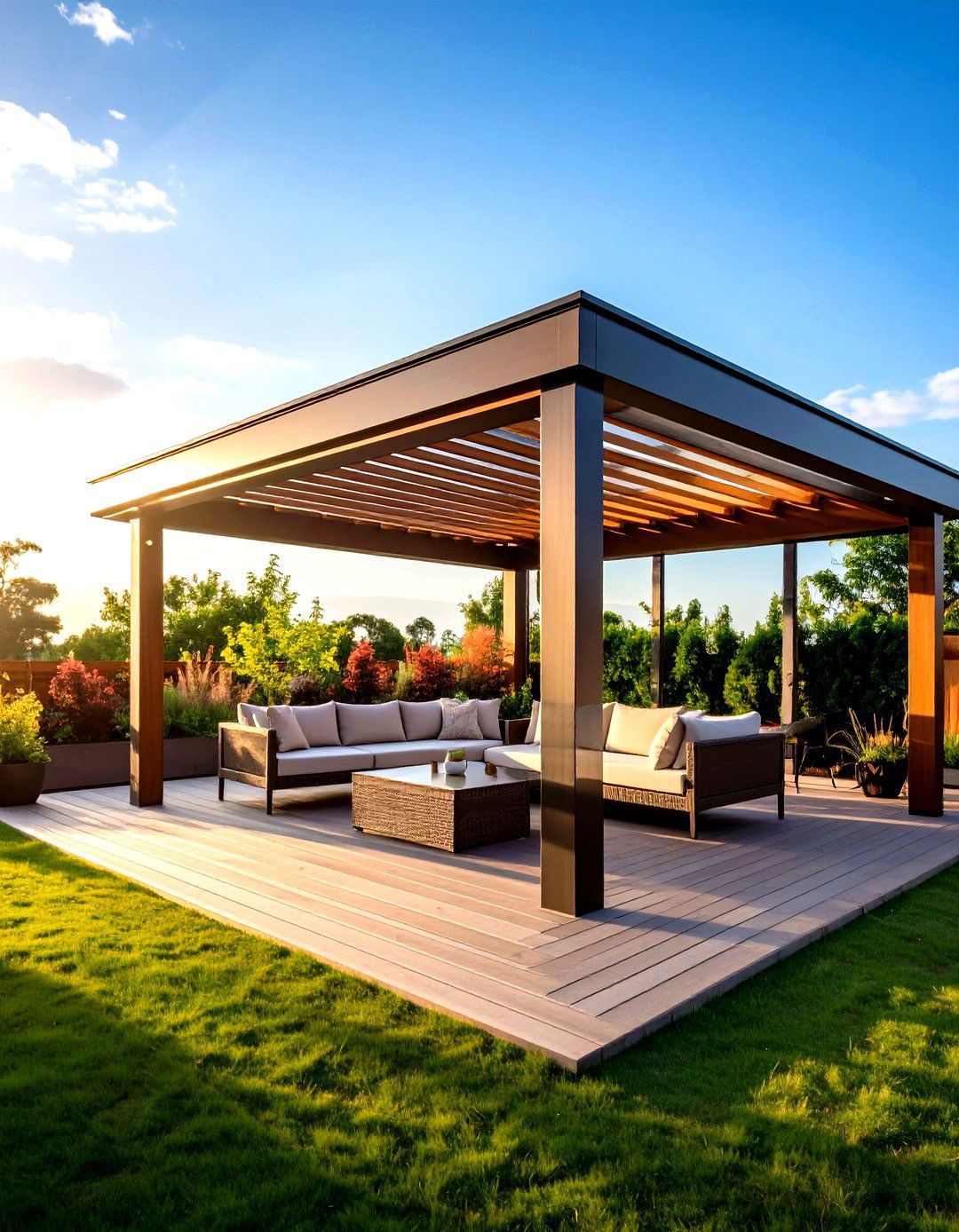 Polycarbonate Roof Panel Patio Pergola - 30 pergola ideas for patio