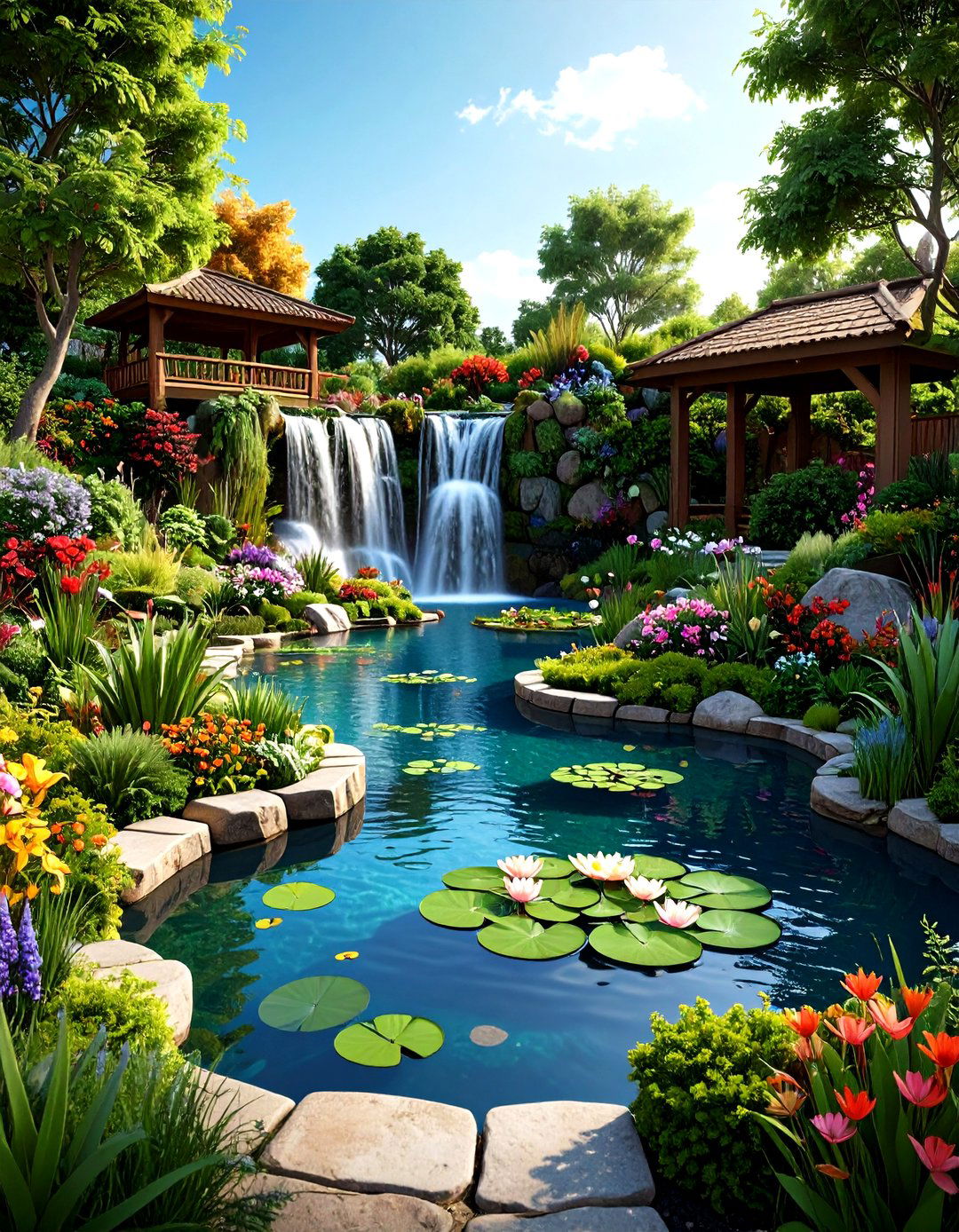 Pond and Ecosystem Simulation - 30 landscaping design software ideas