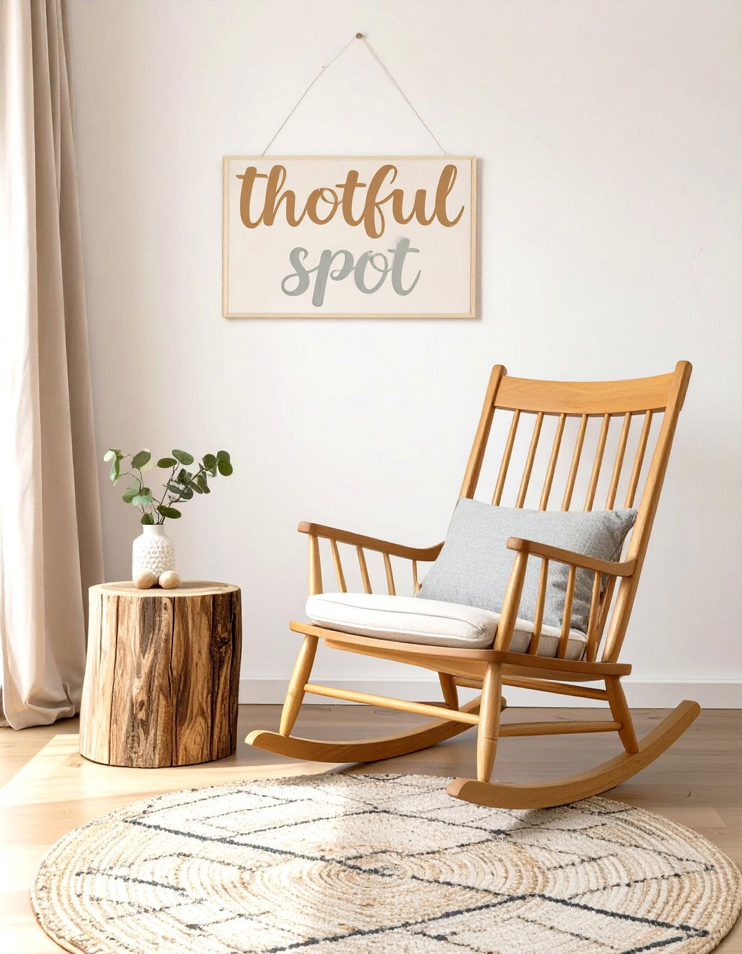 Poohs Thinking Spot Rocking Chair - 30 winnie the pooh nursery ideas