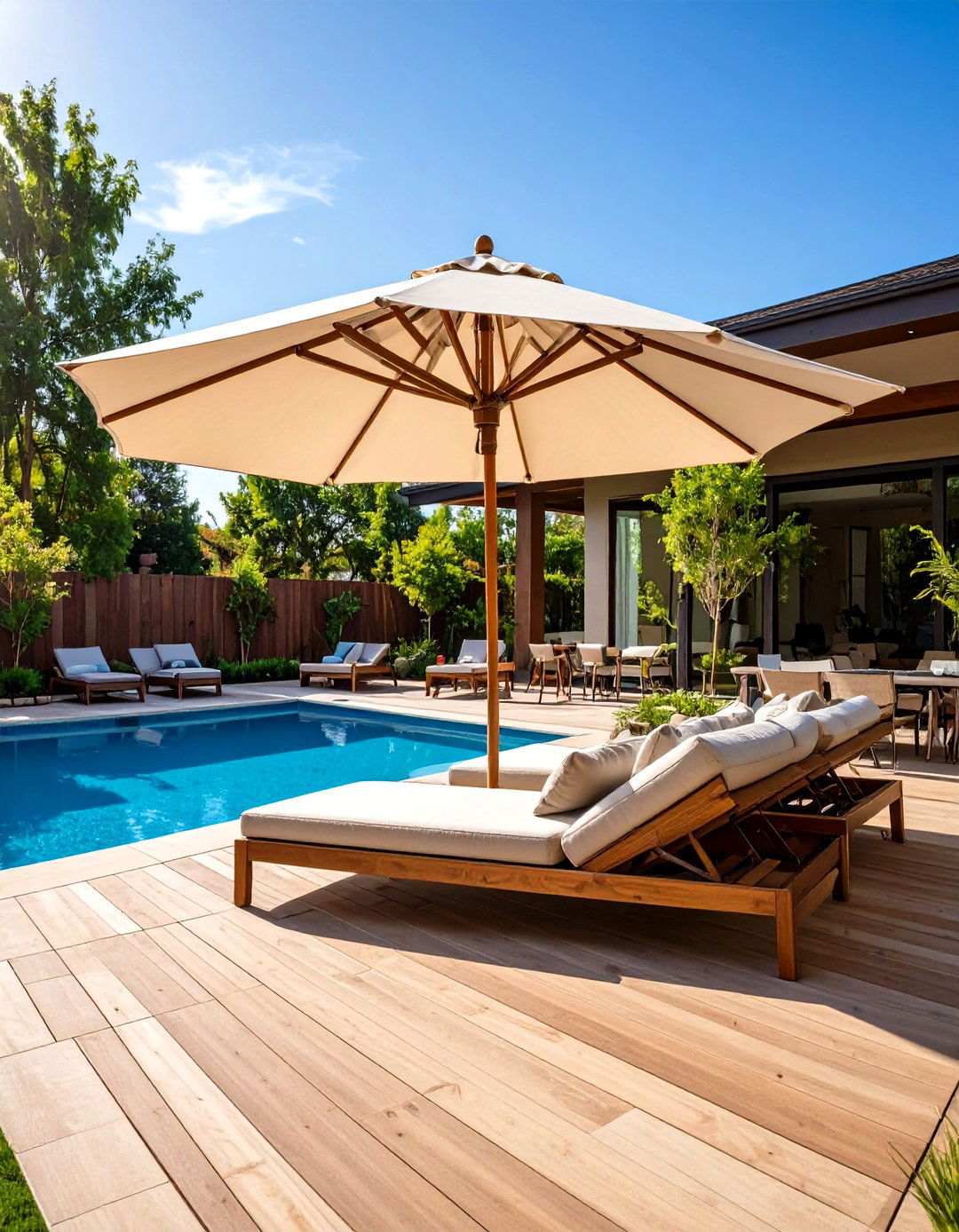Poolside Entertainment Zone - 30 landscape design software free ideas