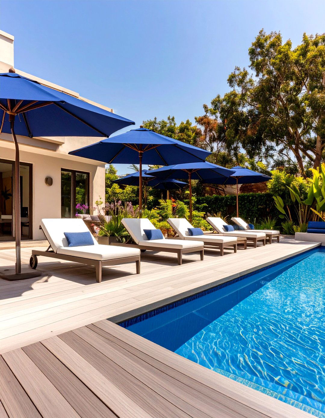 Poolside Outdoor Deck for Lounging - 30 outdoor deck ideas