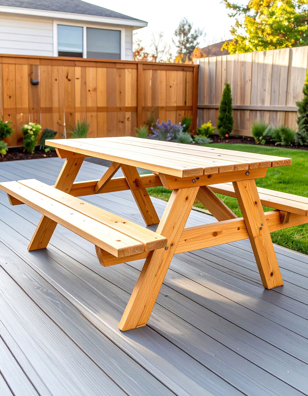 Pop Up Convertible Picnic Table Bench - 30 outdoor bench ideas