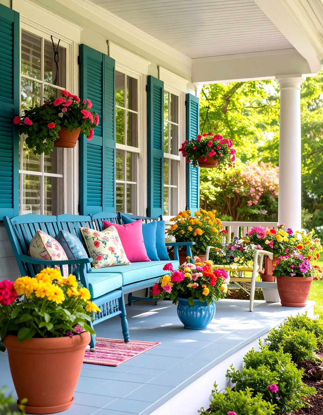 Porch Enclosure Featuring Jalousie Windows - 30 porch enclosure ideas