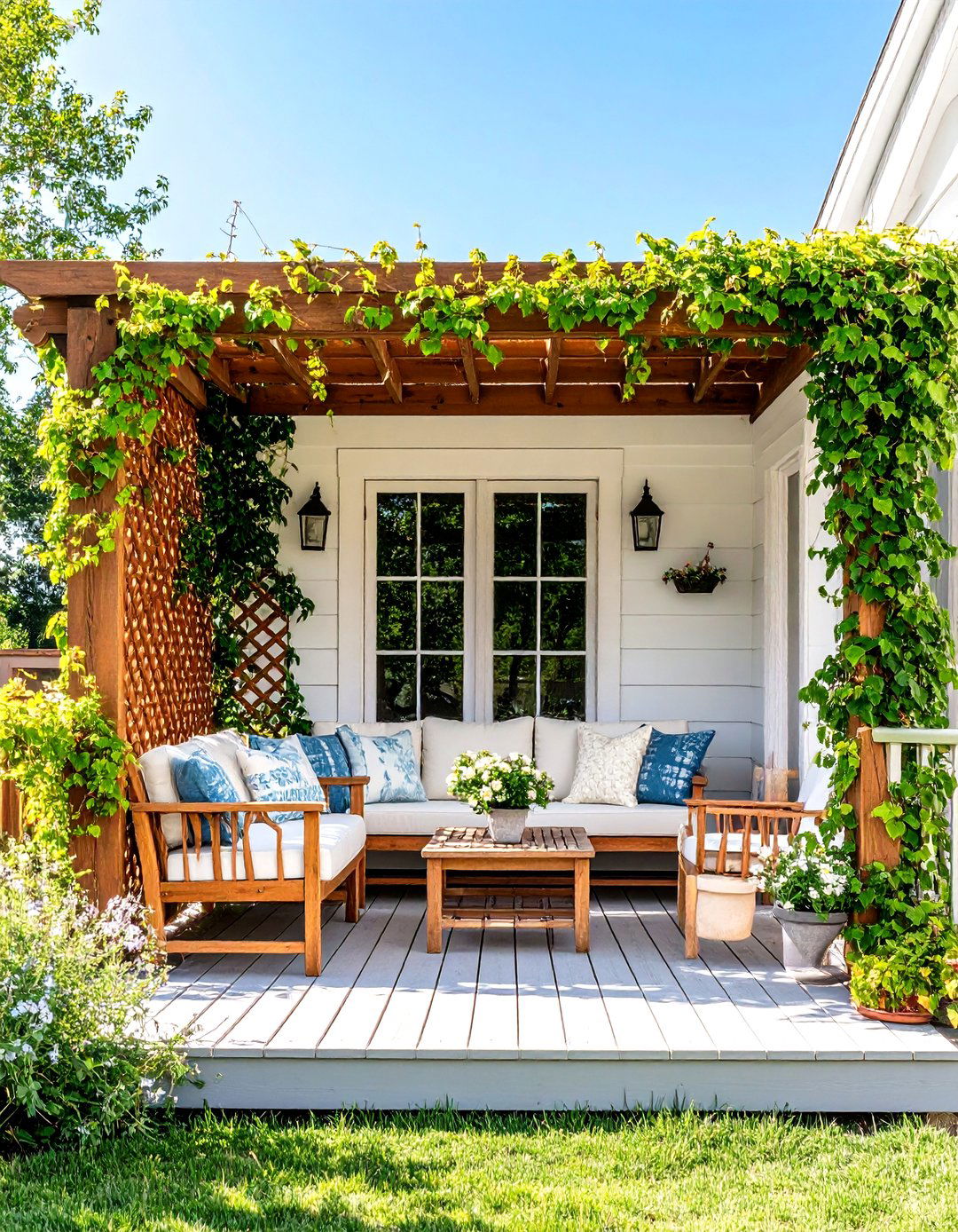 Porch Privacy Screen - 30 porch decor ideas