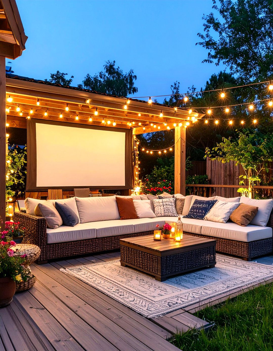 Porch Screening Room - 30 front porch furniture ideas