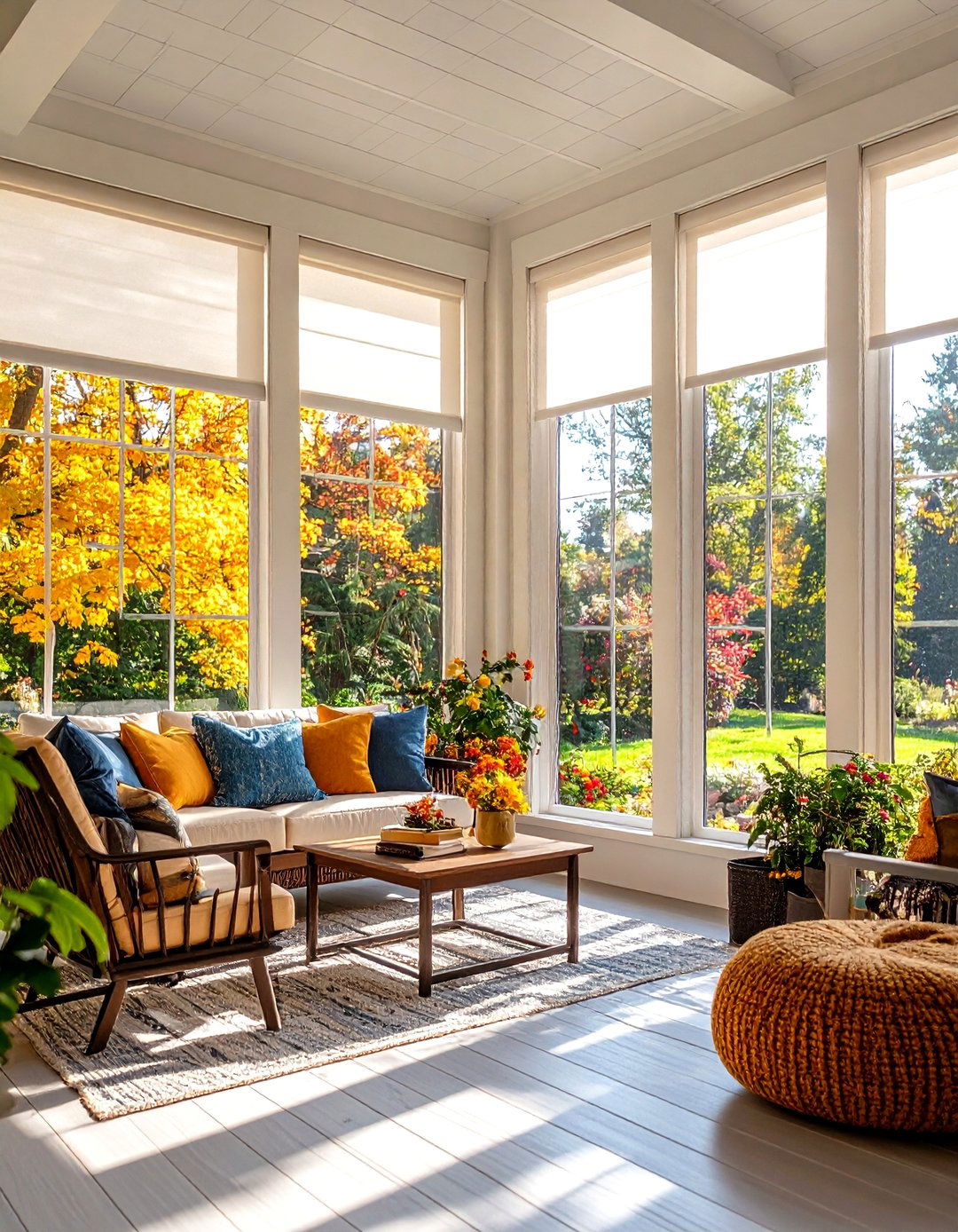Porch Sunroom with Smart Home Integration - 30 porch sunroom ideas