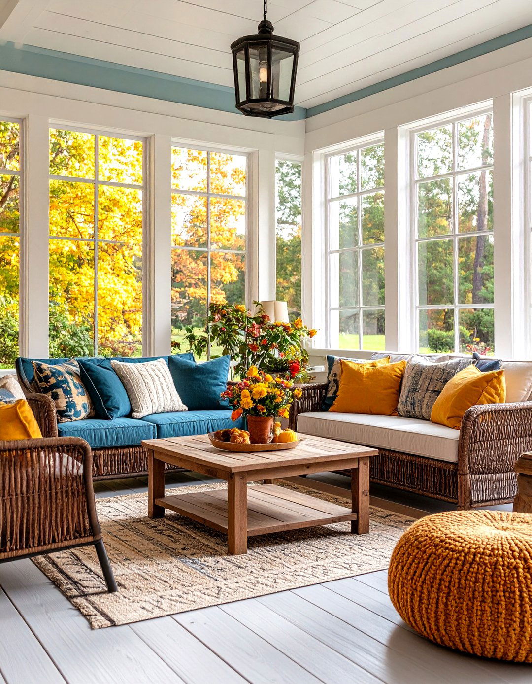 Porch Sunroom with a Farmhouse Aesthetic - 30 porch sunroom ideas