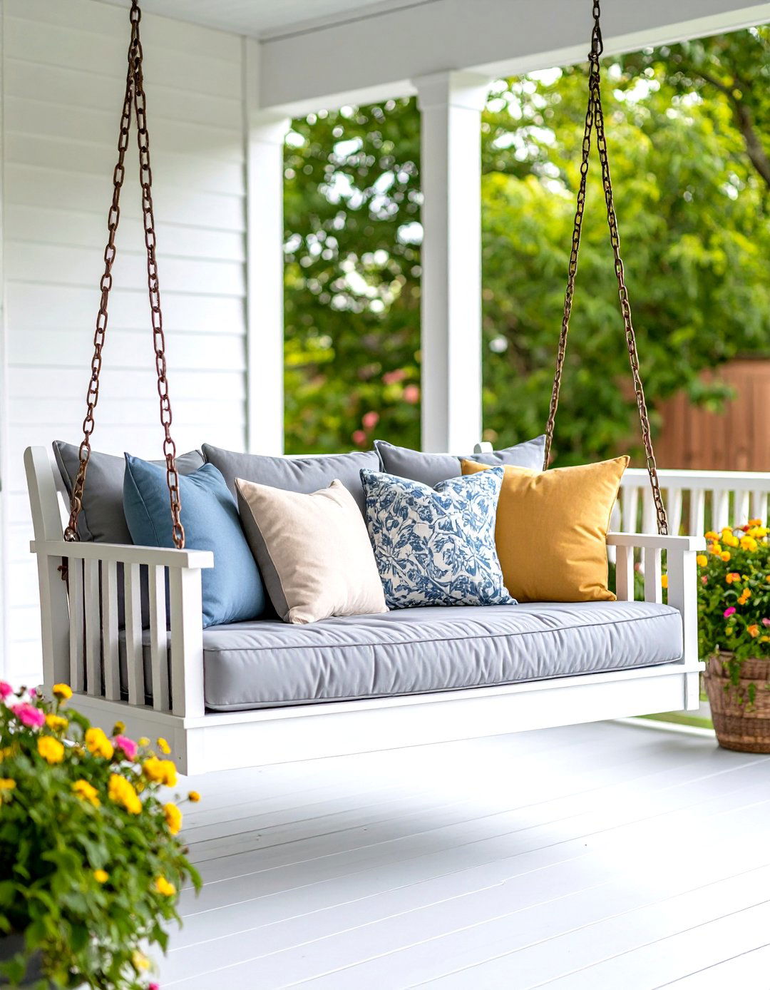 Porch Swing Bed Outdoor Seating - 30 outdoor seating ideas