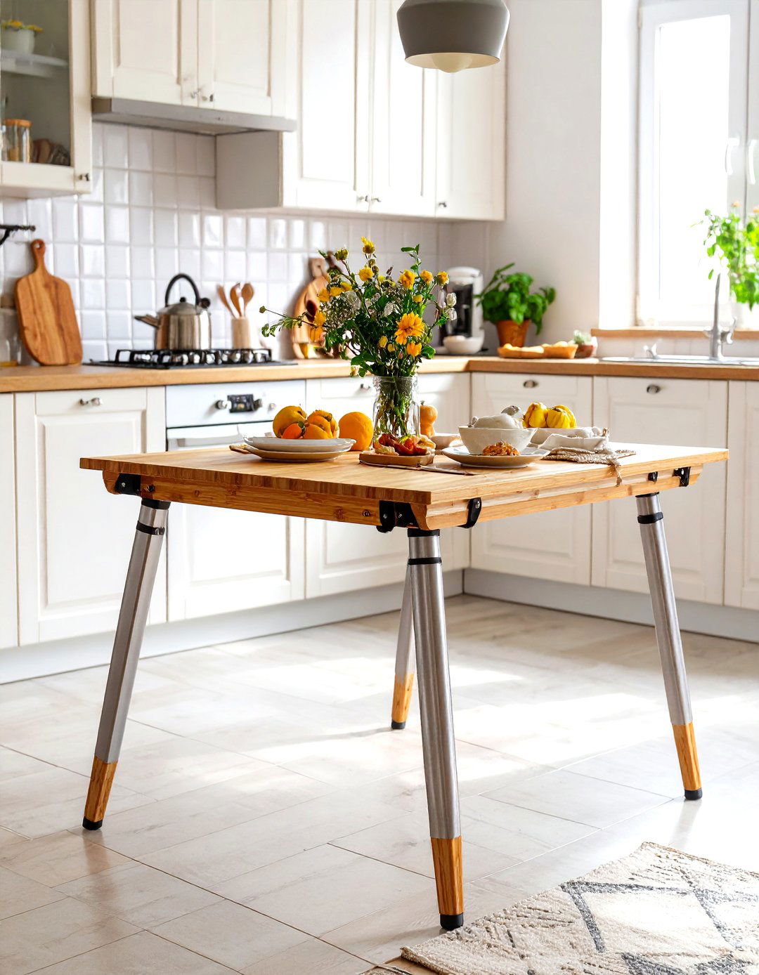 Portable Folding Kitchen Table - 30 what are space-saving kitchen table ideas ideas