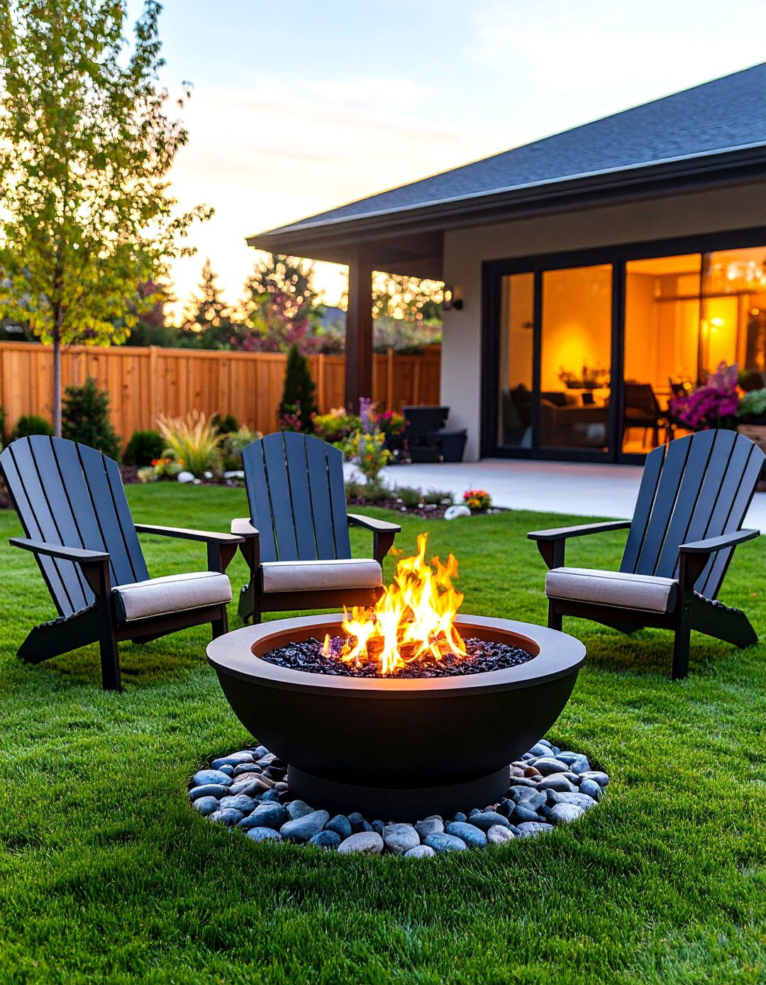 Portable Metal Fire Pit for Versatility - 30 fire pit ideas for backyard