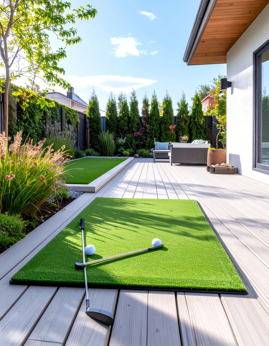 Portable Small Backyard Putting Green - 30 small backyard putting green ideas