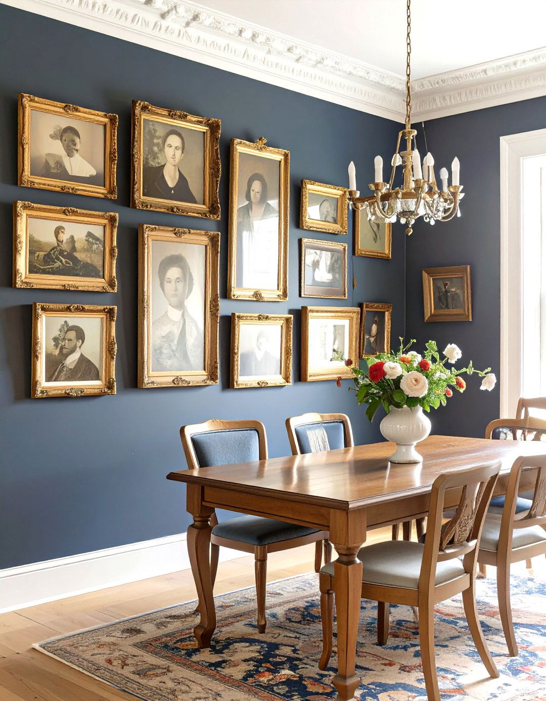Portrait Gallery - 30 dining room art ideas
