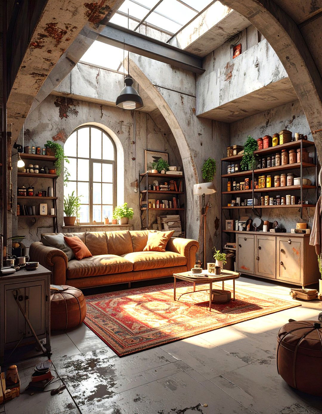 Post Apocalyptic Bunker Living Quarters - 30 sims 4 living room ideas