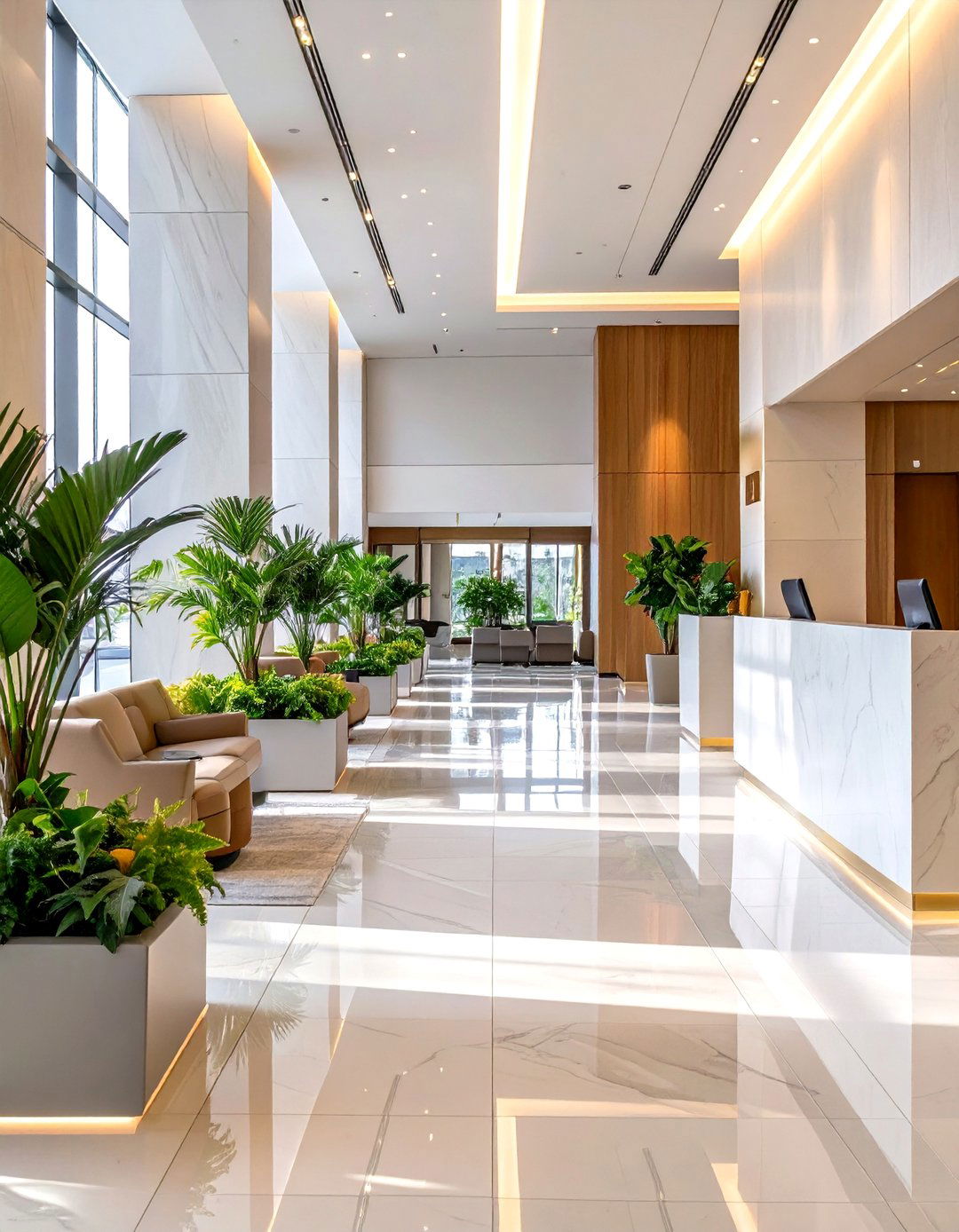 Post Pandemic Hospitality Design for a Hotel Lobby - 30 interior design major ideas