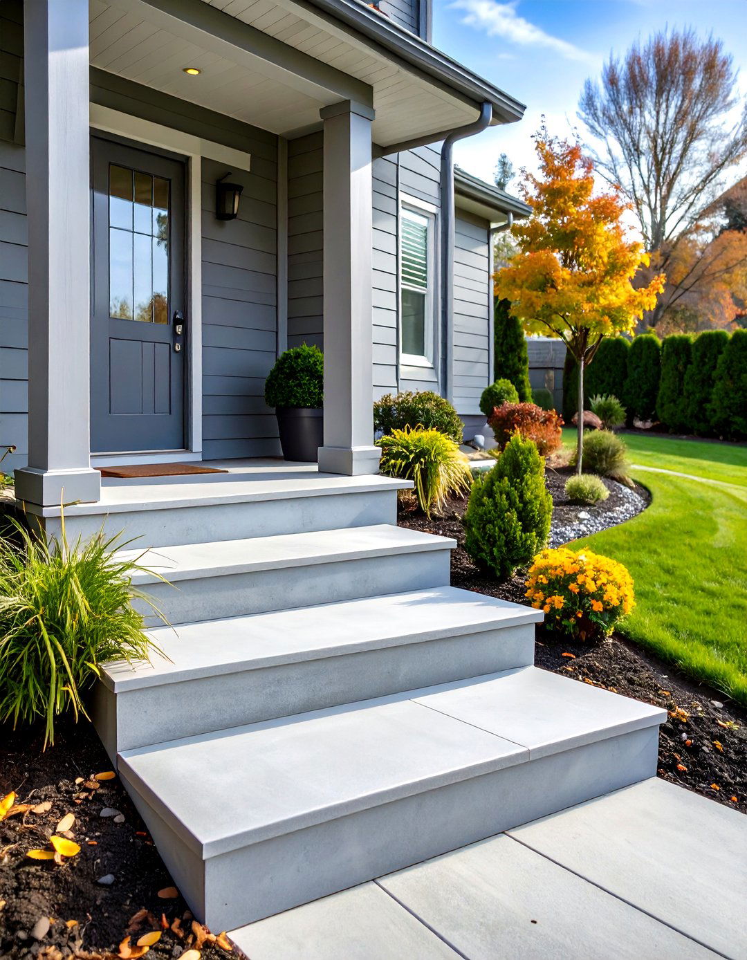 Poured Concrete Porch Skirting - 30 porch skirting ideas