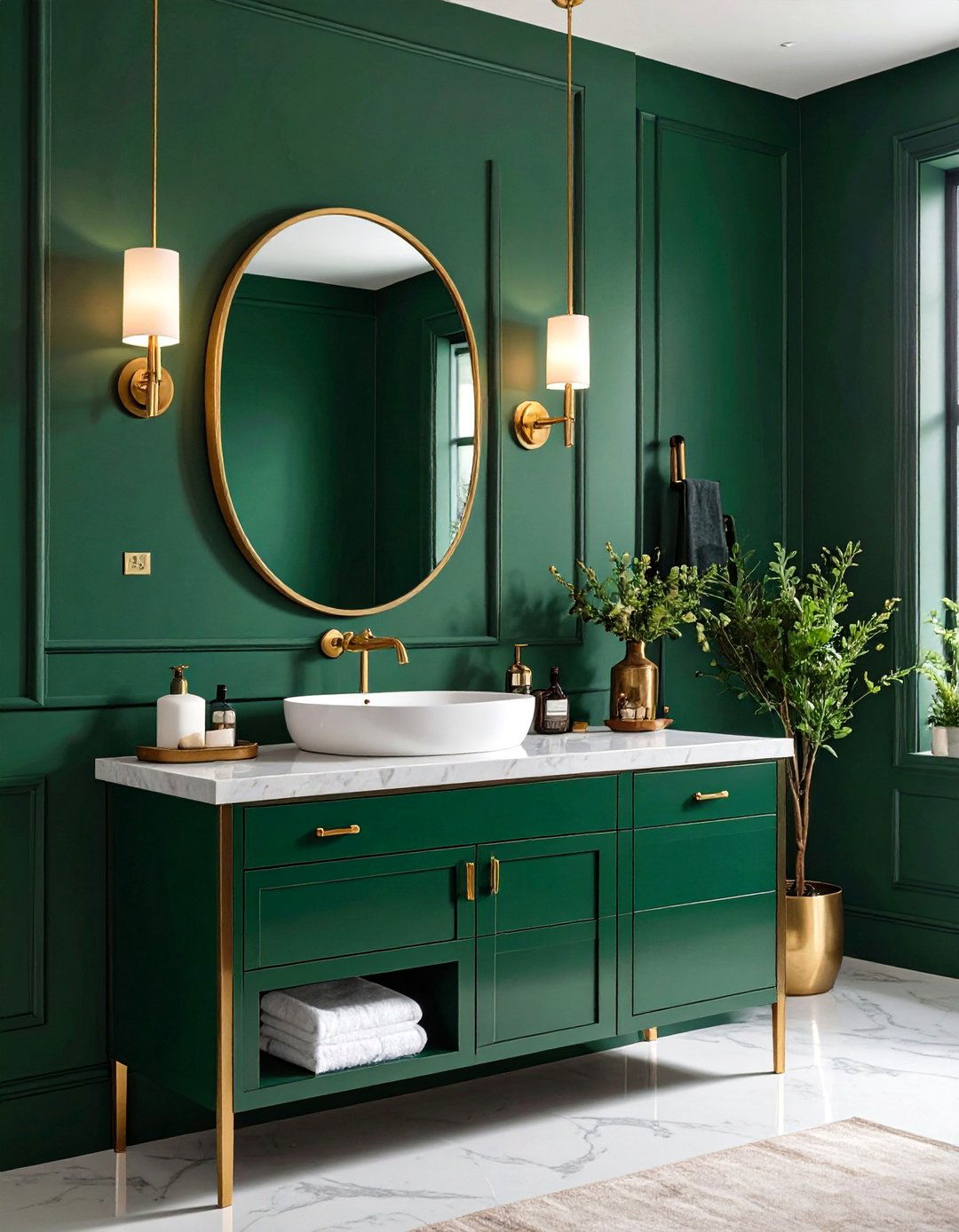 30 Stunning Powder Bathroom Ideas for Small Spaces - We Love Home Blog