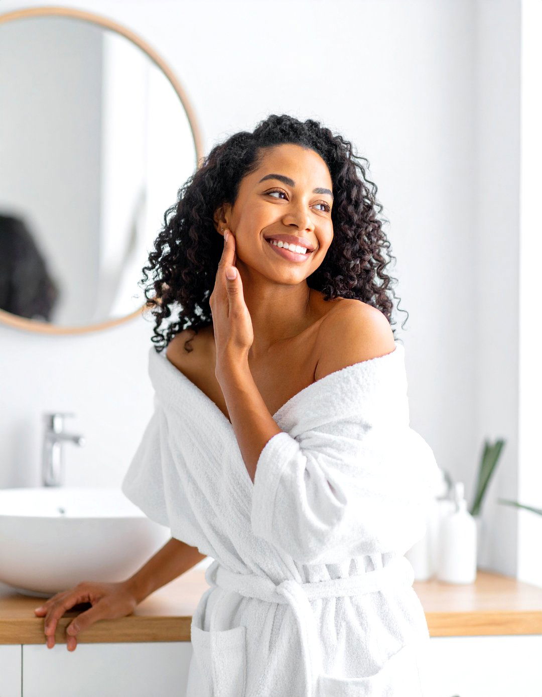 Pre Shower Glass Skin Prep - 30 pre shower makeup ideas