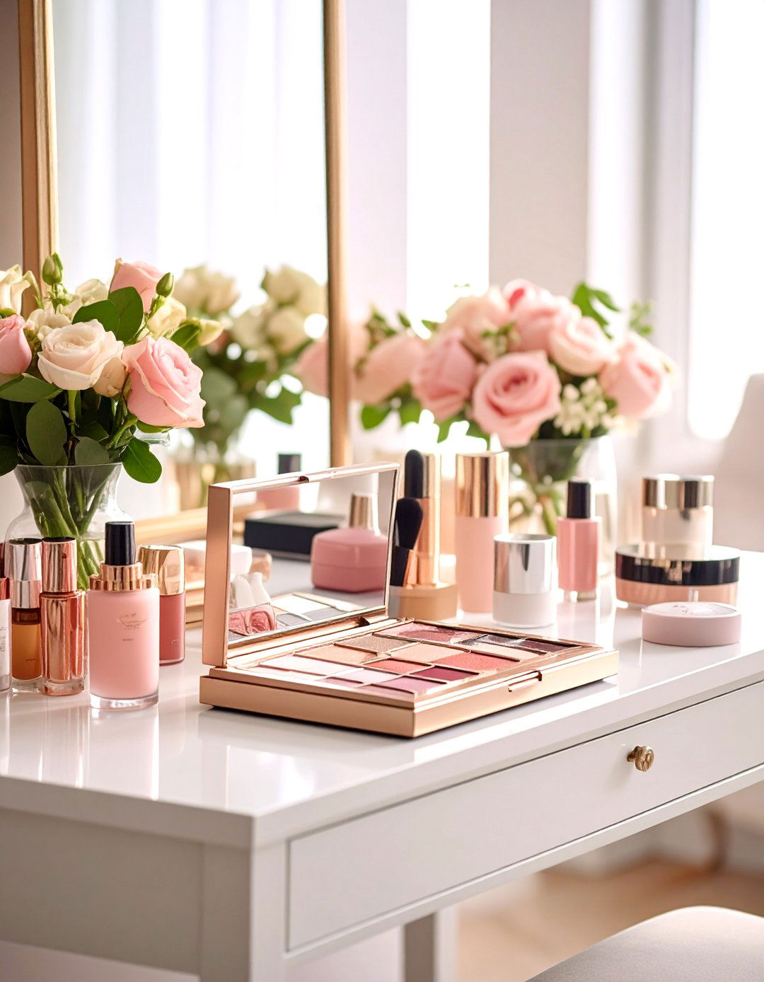 Pre Shower Soft Glam Look Rehearsal - 30 pre shower makeup ideas