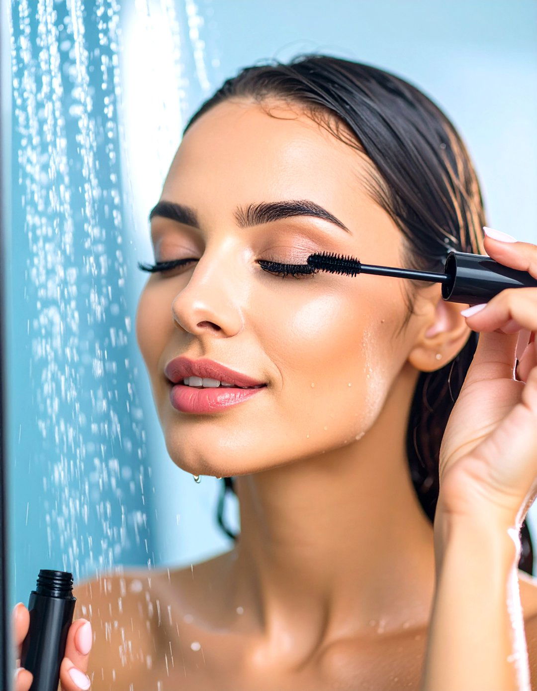 Pre Shower Waterproof Mascara Test - 30 pre shower makeup ideas