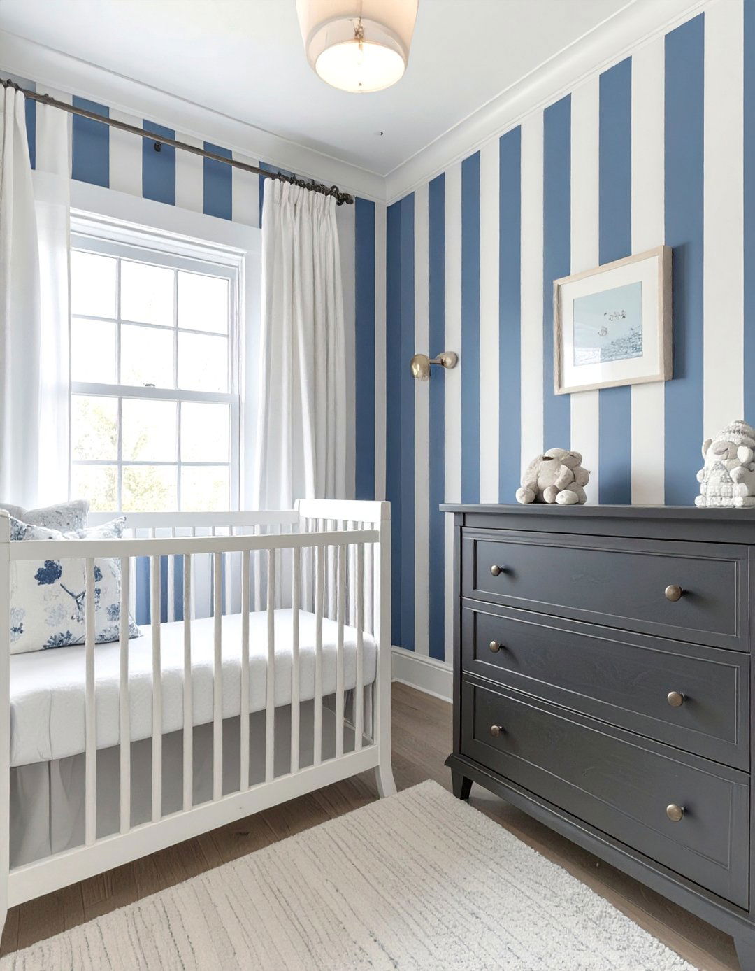 Preppy and Polished Baby Room - 30 baby room decor ideas