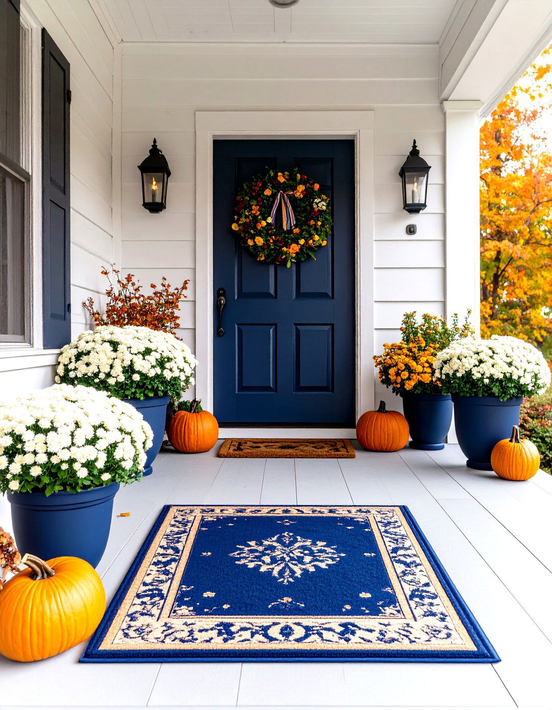 30 Fall Porch Ideas to Brighten Your Autumn Exterior - We Love Home Blog