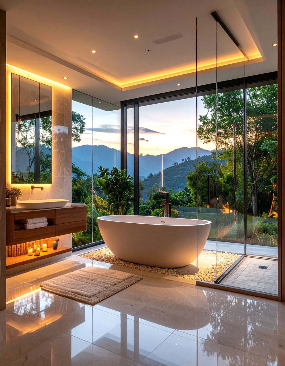 Primary Bathroom Featuring a Wet Room Layout - 30 primary bathroom ideas