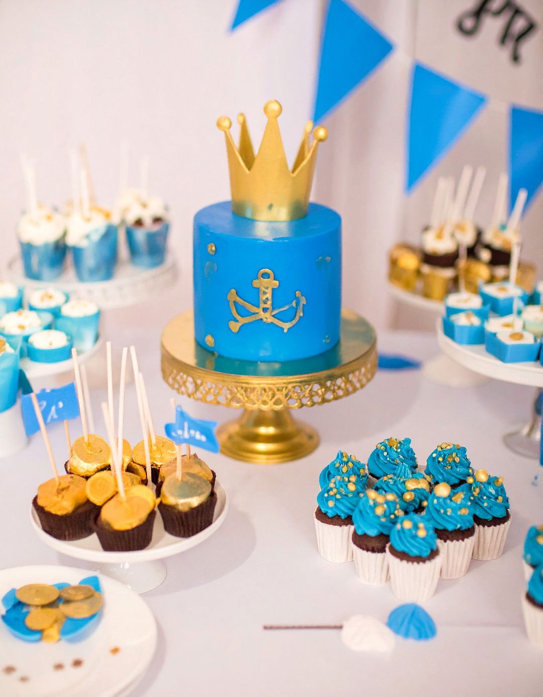 Prince or Pirate Gender Reveal Foods - 30 baby shower food ideas boy