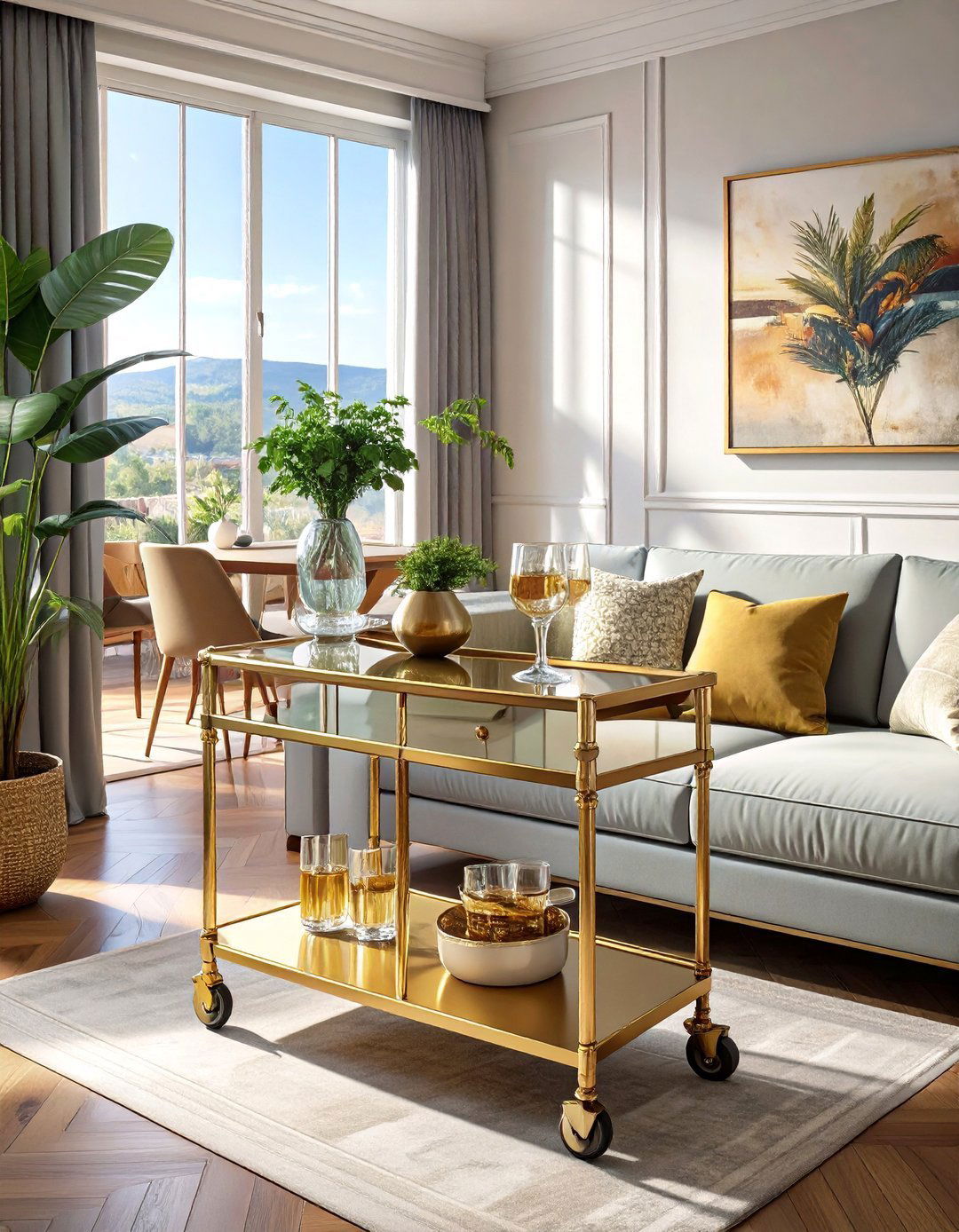 Prioritizing Light and Neutral Color Palettes - 30 very small living and dining room ideas