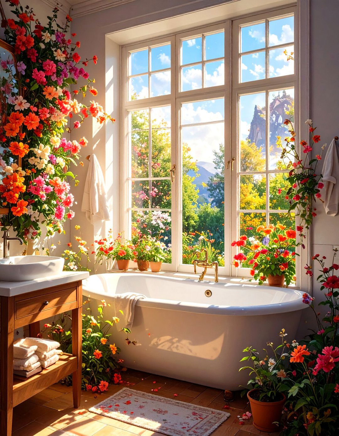 Privacy Film on a Small Bathroom Window - 30 small bathroom window ideas