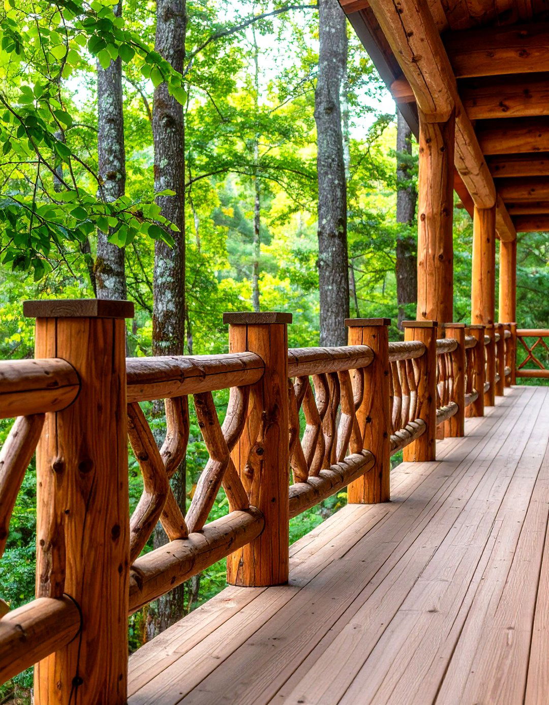 Privacy Screen Deck Railing - 30 deck rail ideas