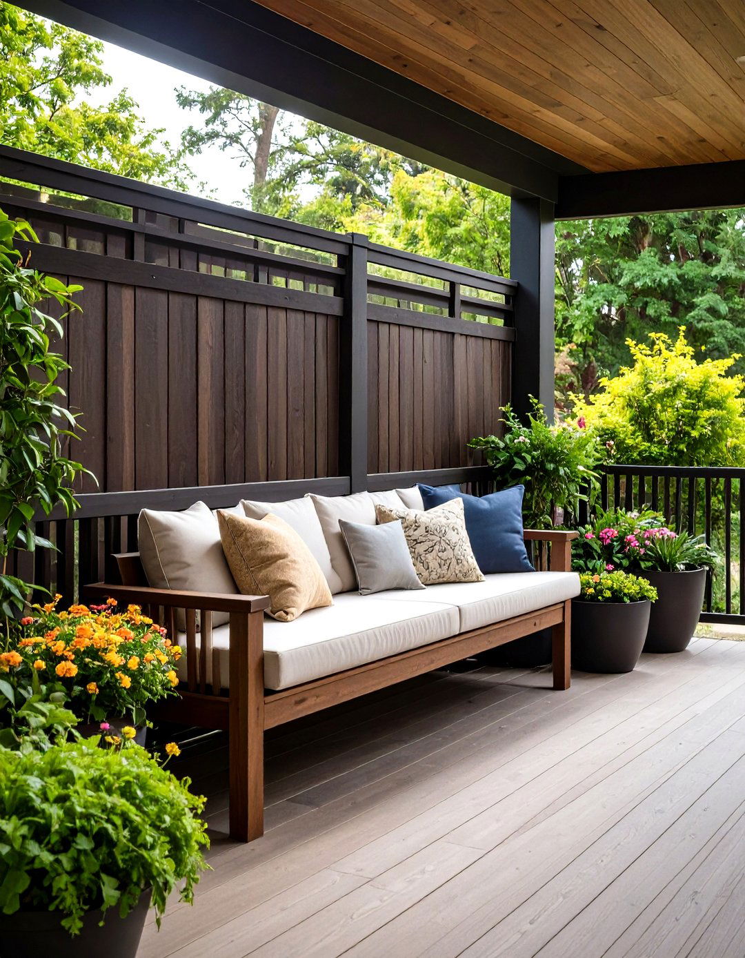 Privacy Screen Porch Railing - 30 front porch railing ideas
