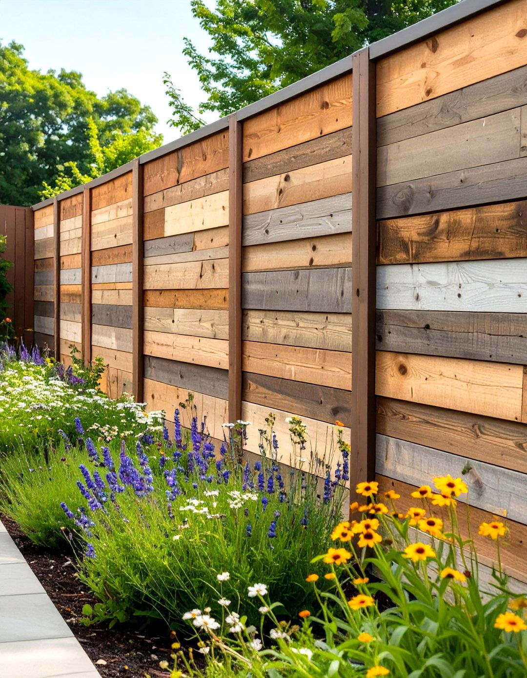 Privet Hedge - 30 tall backyard privacy ideas