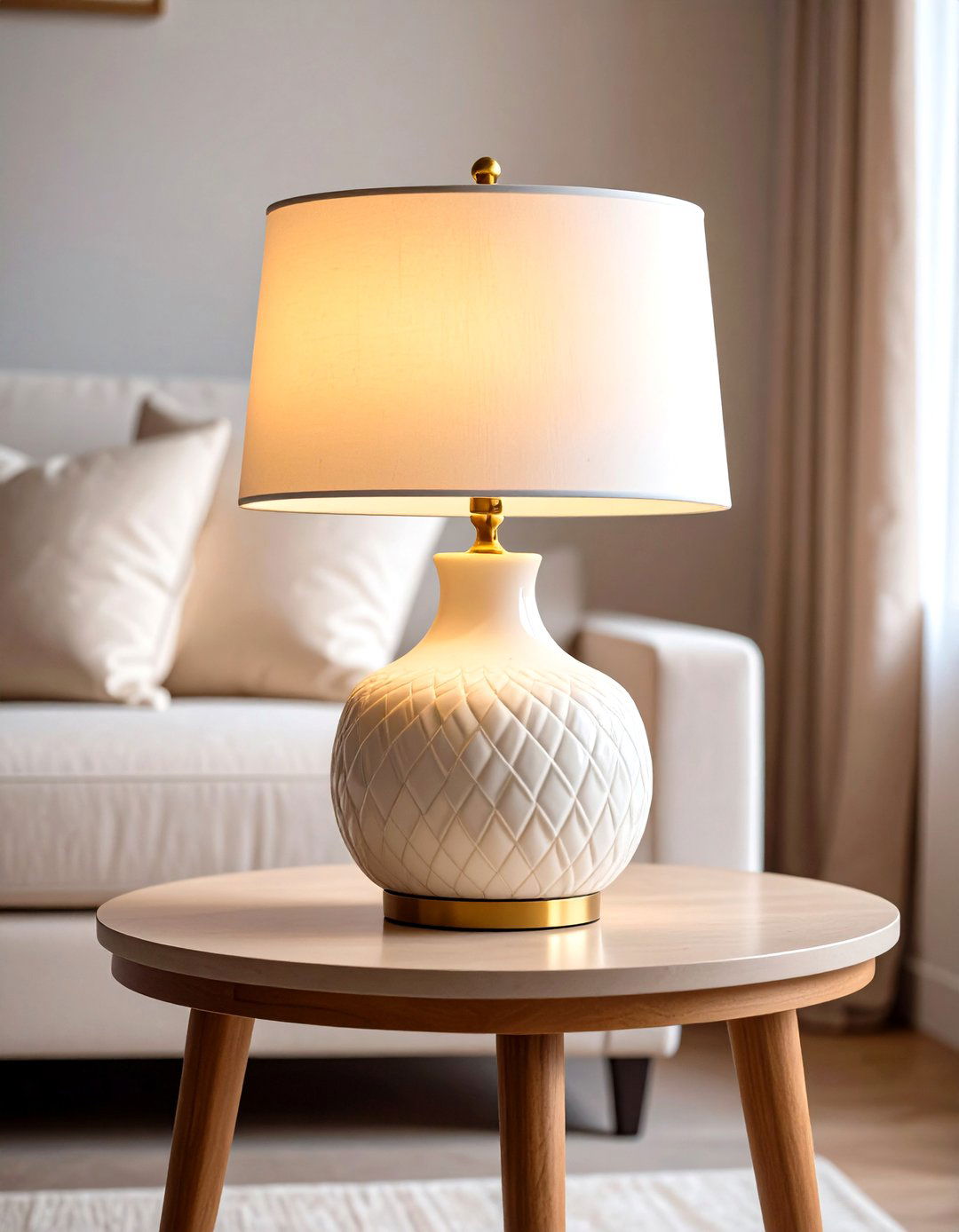 Proportion of Lampshade to Lamp Base - 30 proportion in interior design ideas