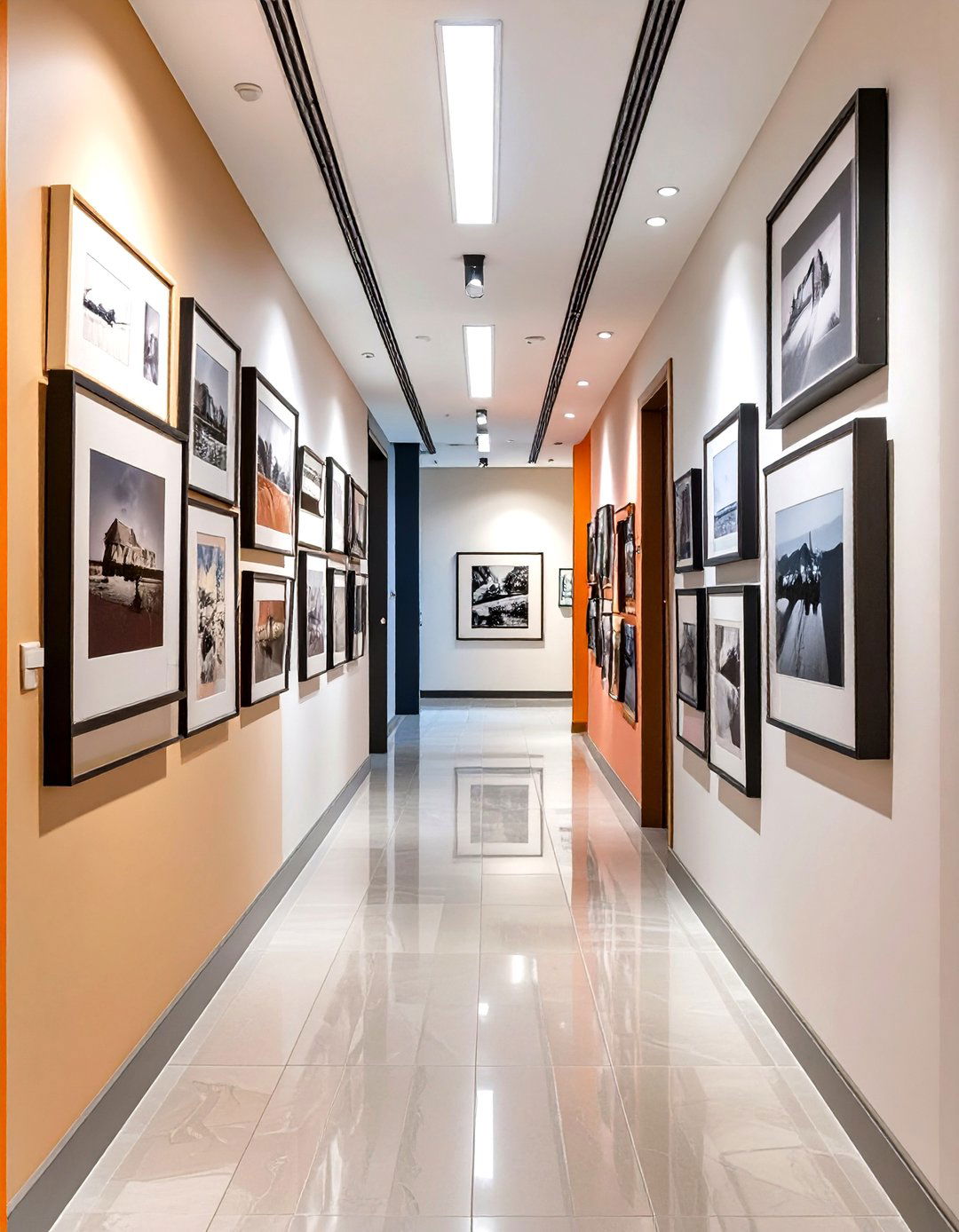 Proportional Relationships in a Gallery Wall - 30 scale and proportion in interior design ideas