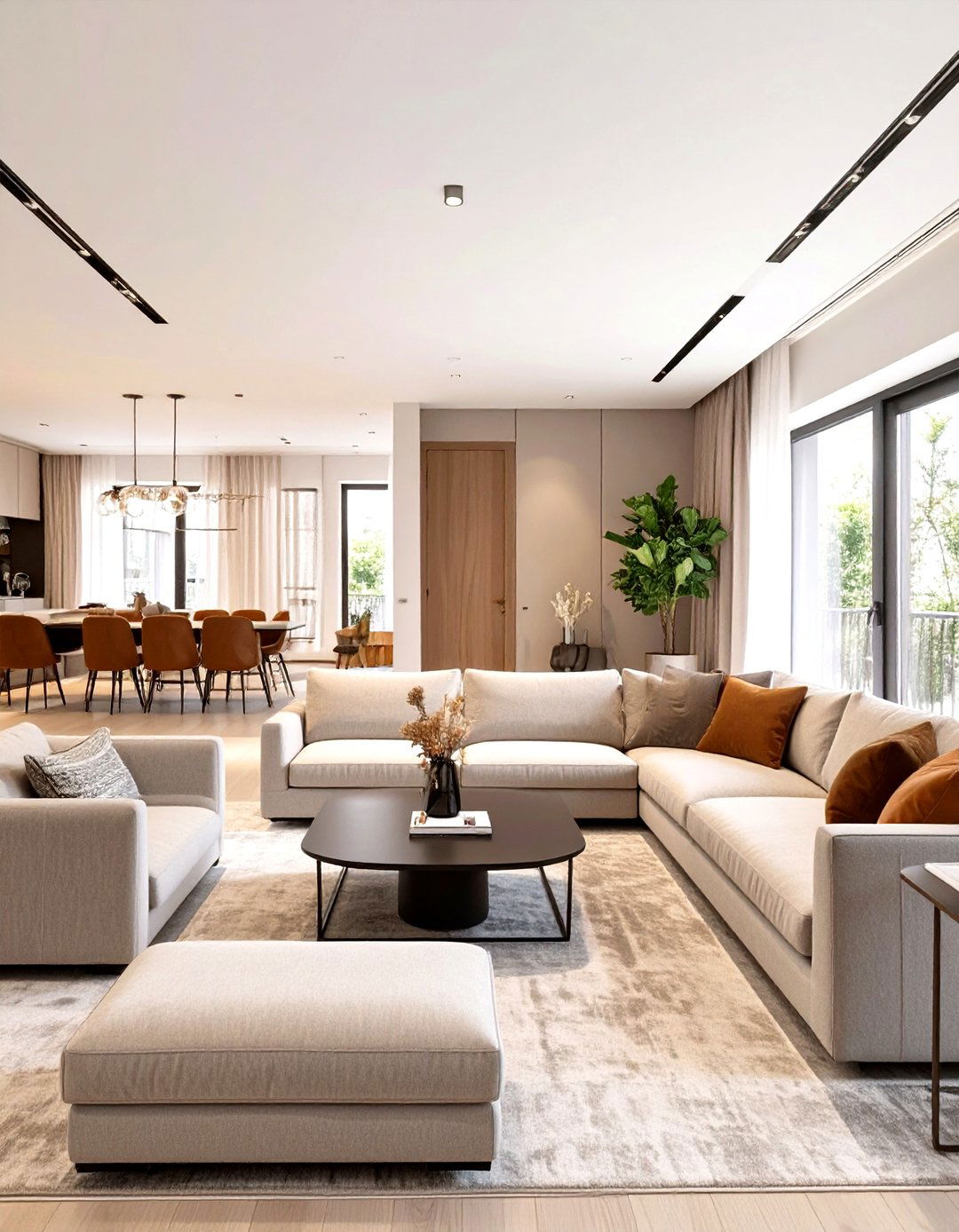 Proportional Spacing Between Furniture - 30 scale and proportion in interior design ideas