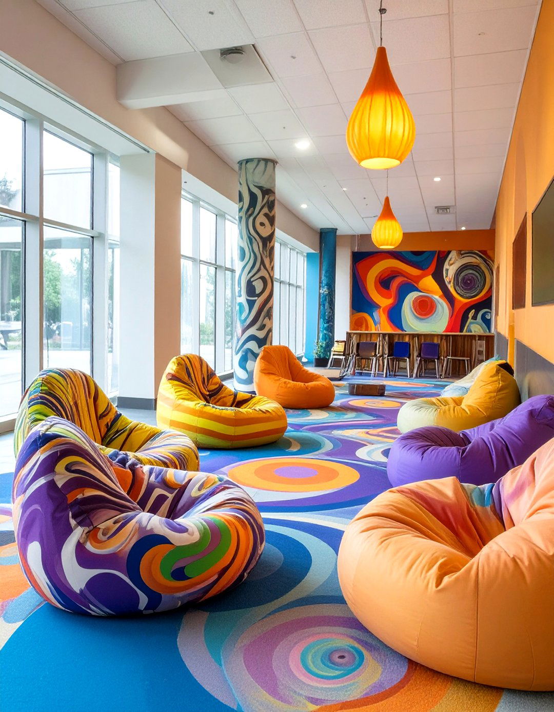 Psychedelic s Recreation Lounge College - 30 colleges for interior design ideas