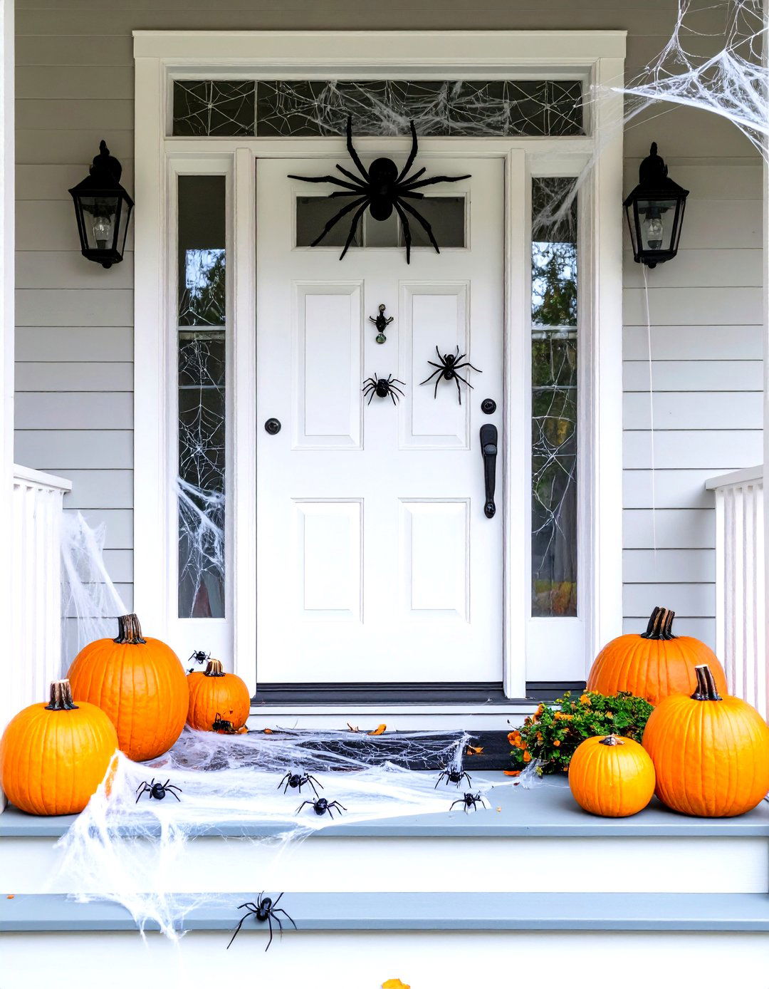 Pumpkin Patch Porch - 30 halloween porch ideas