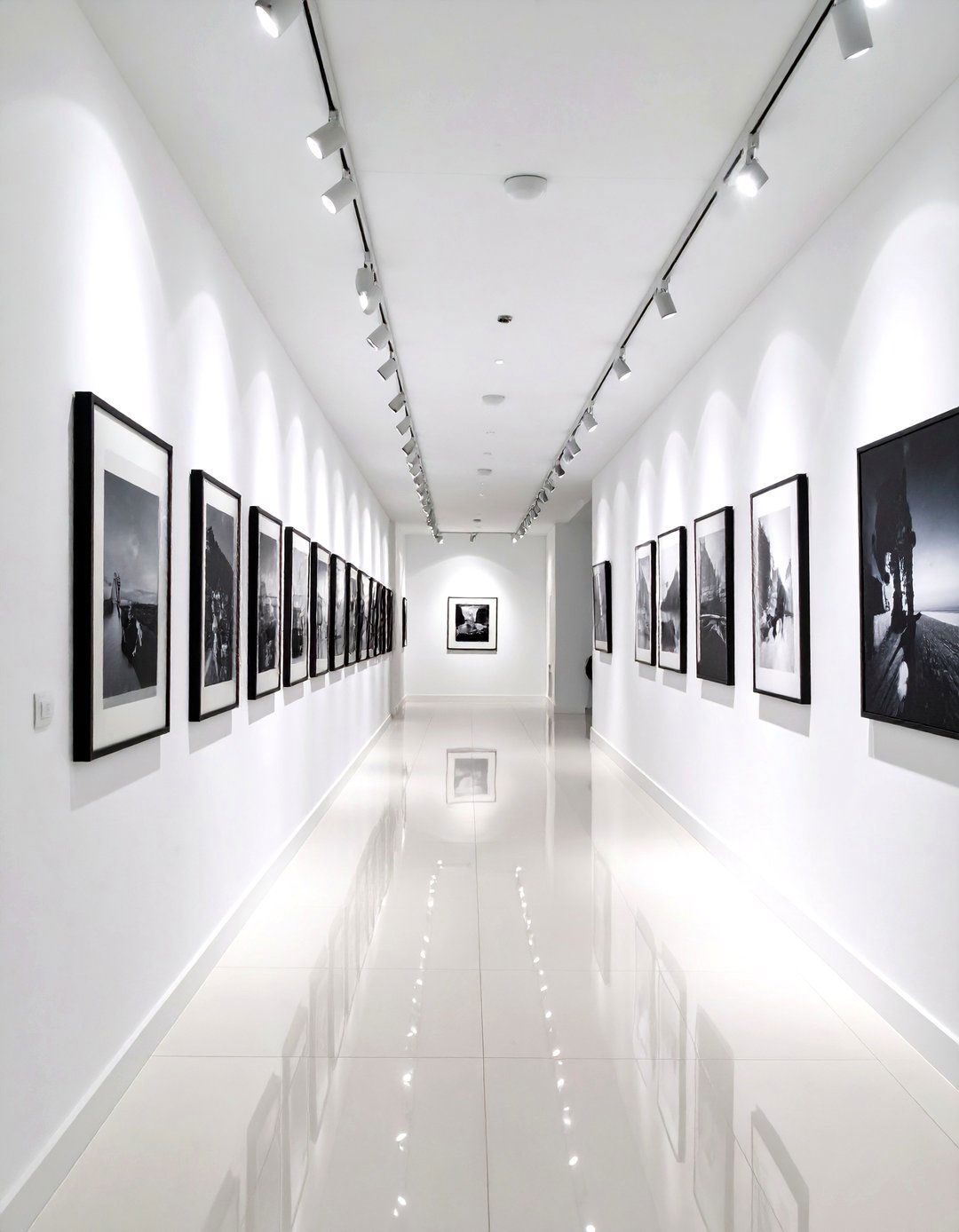 Pure White A Gallery Inspired Hallway - 30 2025 paint color trends sherwin williams