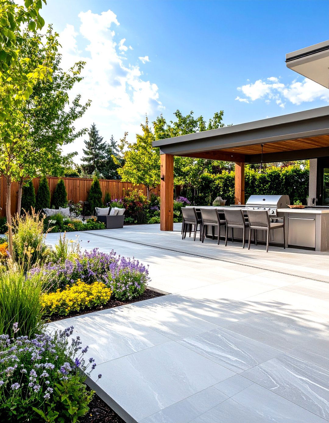 Quartzite Patio Tile - 30 patio tile ideas