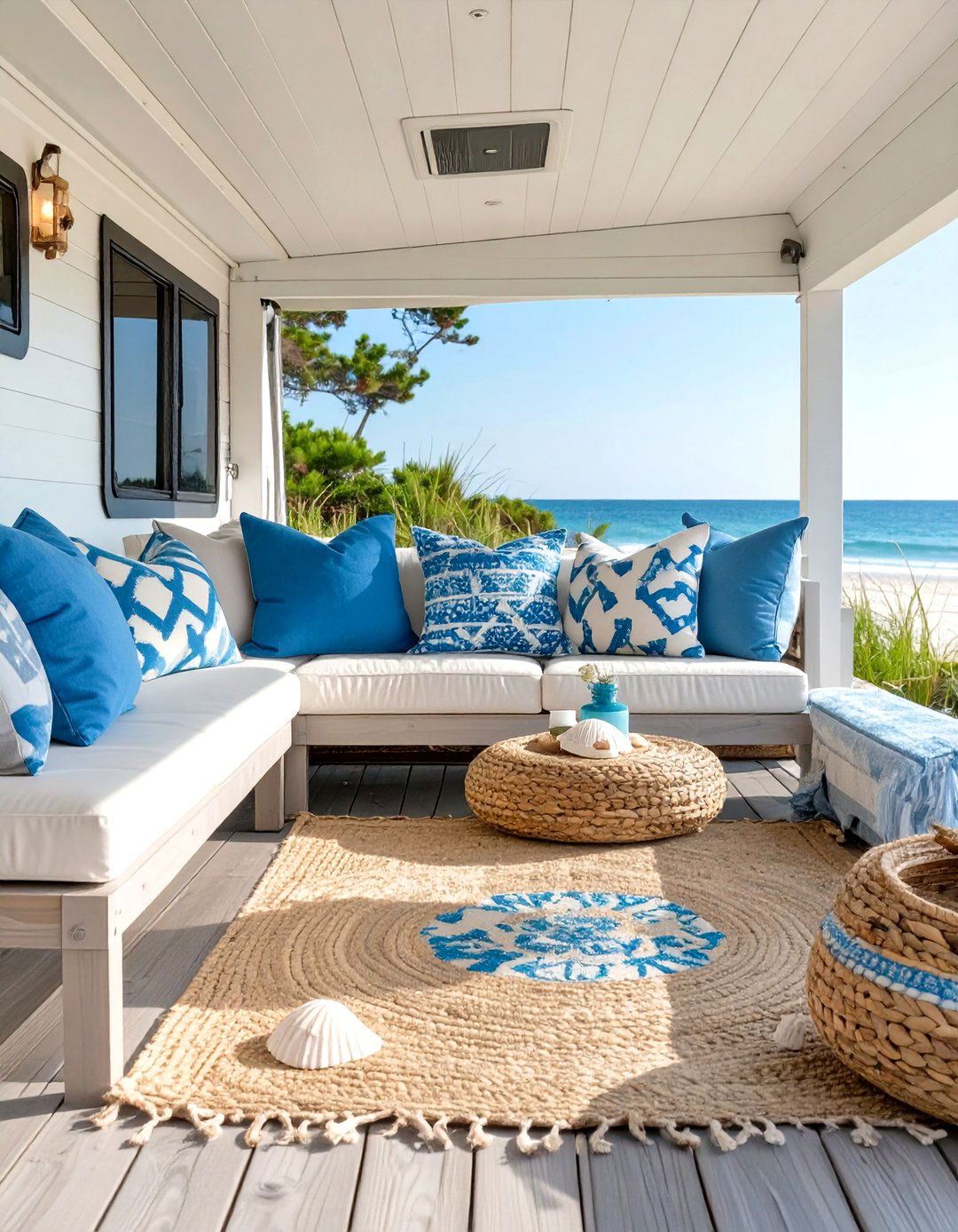 RV Patio with Themed Decorations - 30 rv patio ideas