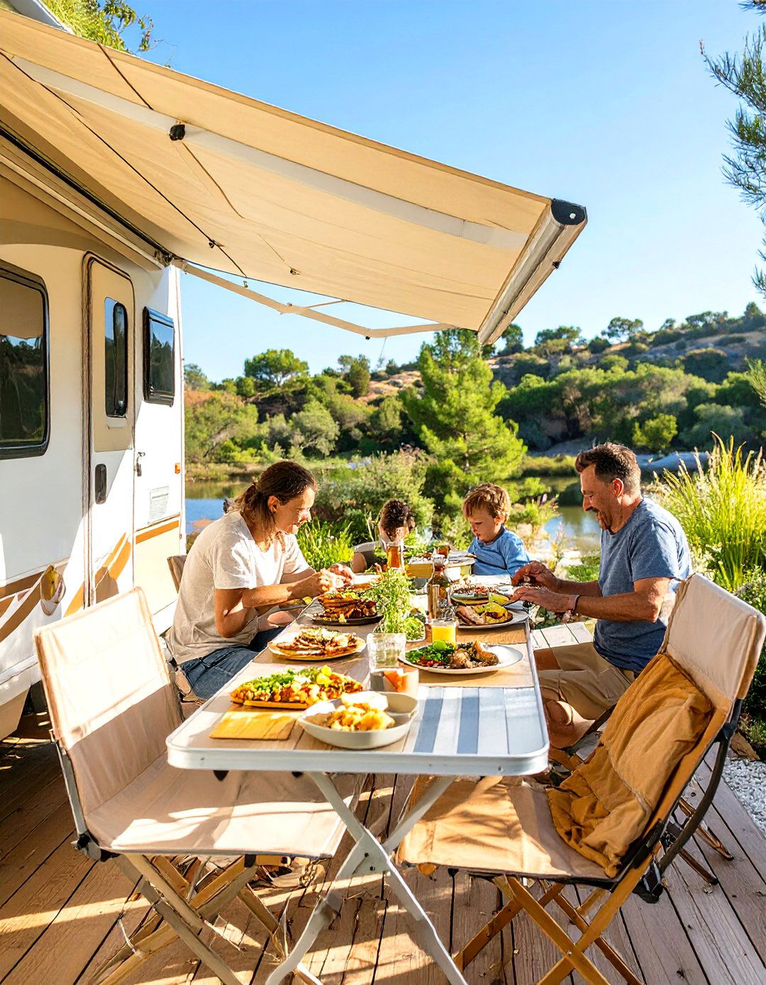 30 RV Patio Ideas for the Ultimate Camping Setup - We Love Home Blog