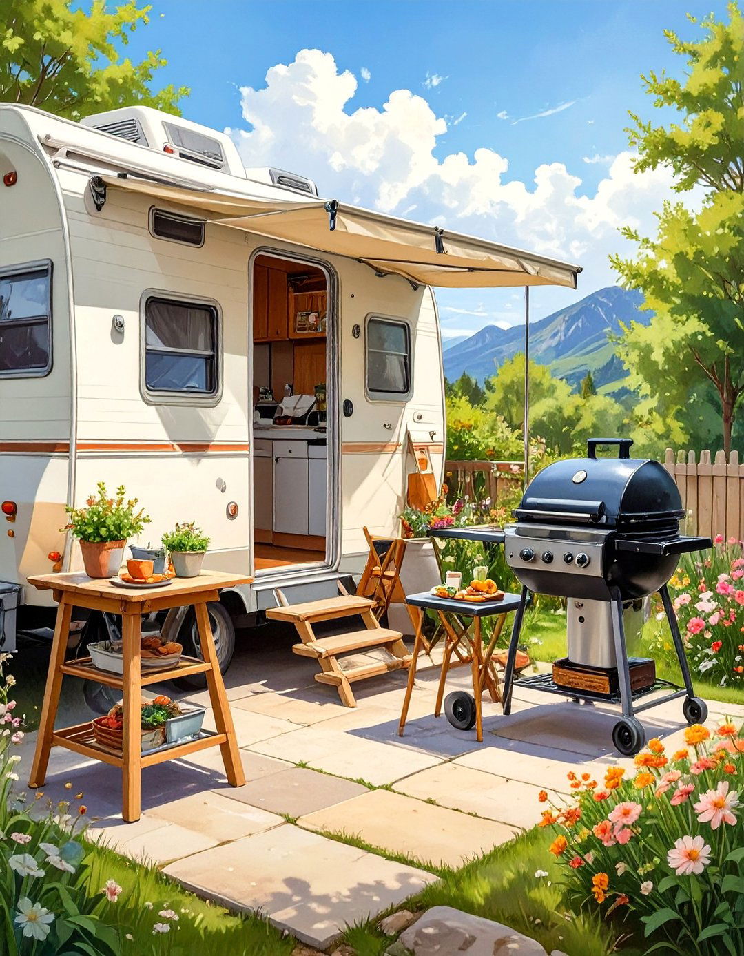 30 RV Patio Ideas for the Ultimate Camping Setup - We Love Home Blog