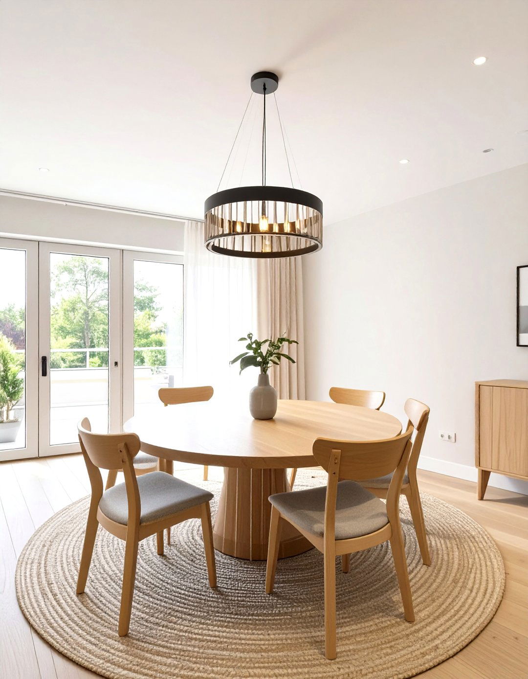 Radial Balance Dining Room - 30 balance in interior design ideas